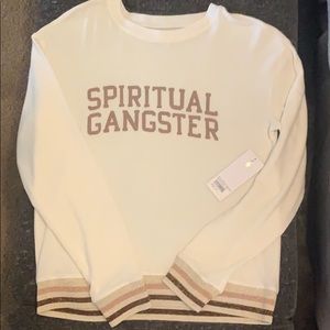 NWT soft lightweight Spiritual Gangster sweater